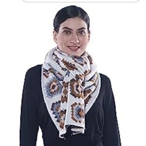 Nwt Knitted Warm Winter Scarf for Women Mohair Wool